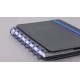 DISCOS + ELÁSTICOS AZUL METÁLICO