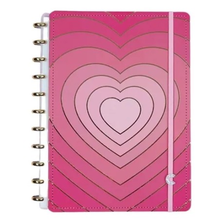 Caderno Inteligente GOLDEN LOVE Médio