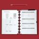 Caderno Inteligente VERMELHO CEREJA
