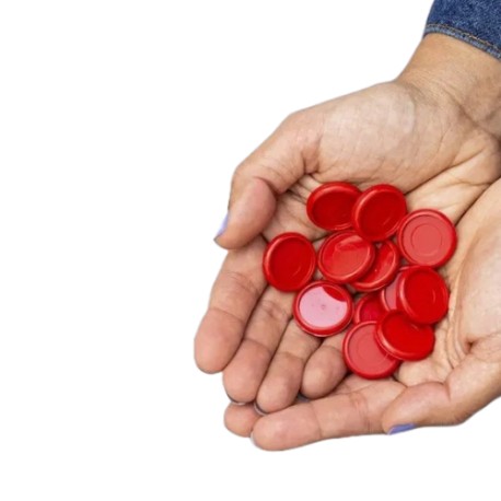 DISCOS + ELÁSTICOS VERMELHO