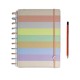 Caderno Inteligente ARCO-ÍRIS PASTEL