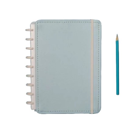 Caderno Inteligente AZUL PASTEL